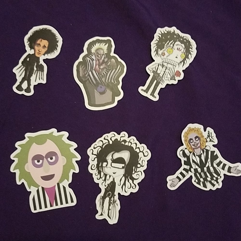 Tim burton stickers